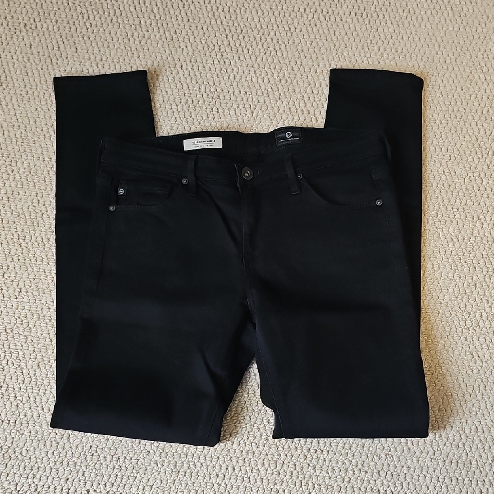 AG Adriano Goldschmeid Legging Ankle Sz 28 Black